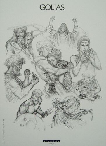 Ex Libris Golias / Lereculey Le Tendre