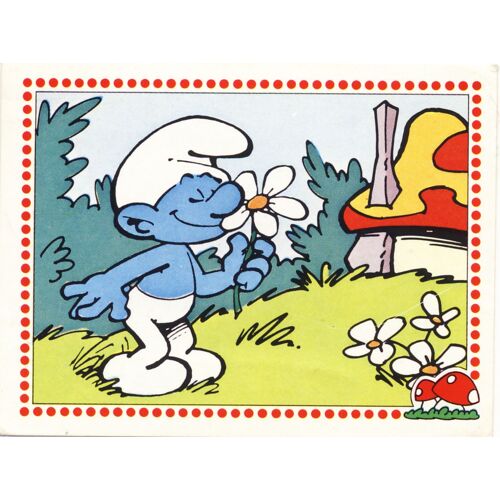 Autocollant Panini - La Parade Des Schtroumpfs - N°95