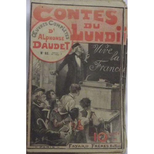 Contes Du Lundi 1. Alphonse Daudet N°93