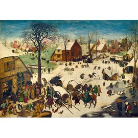 Pieter Bruegel The Elder - The Census At Bethlehem, 1566 - Puzzle 1000 Pièces