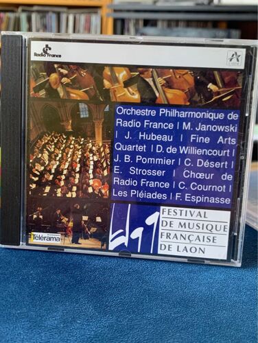 Festival De Musique Française De Laon -D’Indy - Franck - Fauré - Poulec - Saint Saens - Dupré - 
