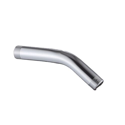 Tuyau d'extension de douche à effet de pluie, bras de douche 135 ° pour pomme de douche, support mural Argent S