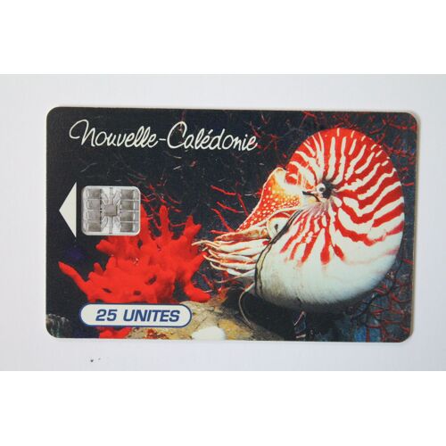 Télécarte 25 Unités (Nouvelle-Calédonie) Nautilus Macromphalus