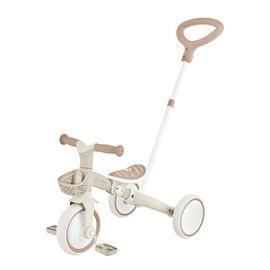 Tricycle Évolutif Learning 3 En 1 Plus Eco Taupe - Beige