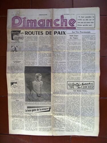 Dimanche.27 Novembre 1955
