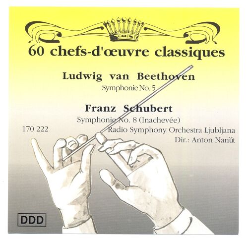 60 Chefs-D'oeuvre Classiques : Ludwig Van Beethoven / Franz Schubert