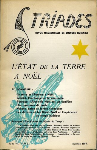 Triades N°3 Tome Vii Automne 1959 3