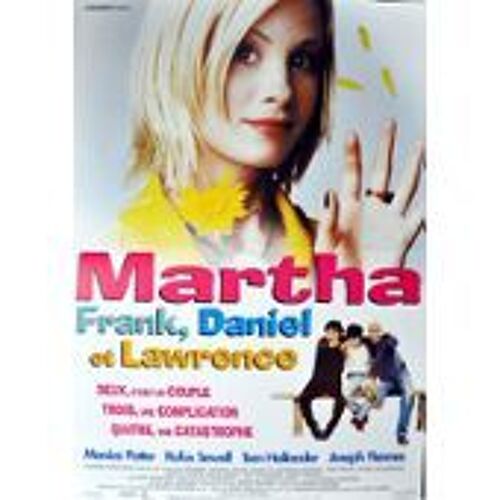 Martha, Frank, Daniel Et Lawrence - Nick Hamm- Monica Potter - Affiche De Cinéma Pliée 60x40 Cm