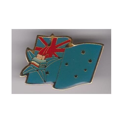 Pins Drapeau Olympique Australie Signé Cojo