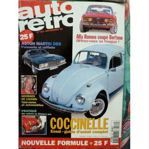 Auto Retro 182 Novembre 1995