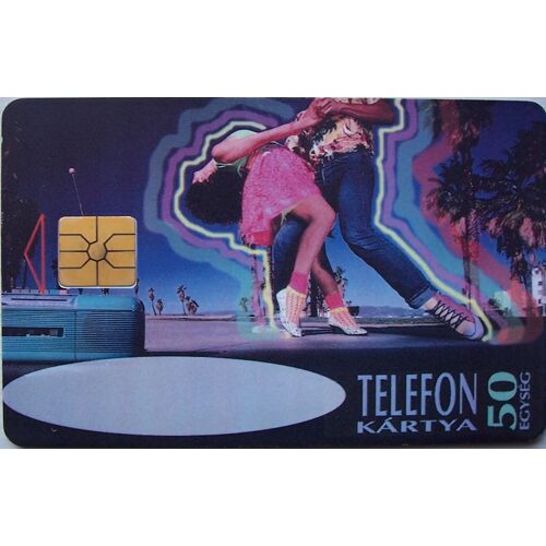 Télécarte Danse Rock & Roll Hongrie