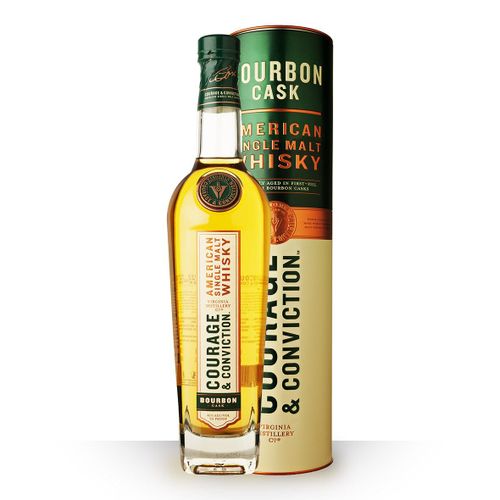 Whisky Courage & Conviction Single Malt Bourbon Cask 70cl