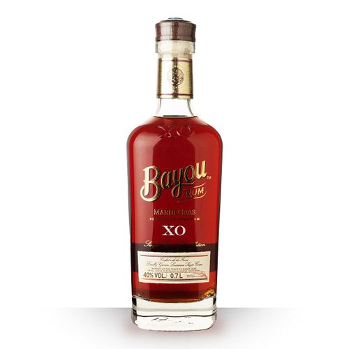 Rhum Bayou Xo Mardi Gras 70cl - Etui
