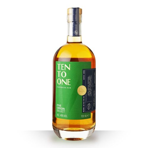 Rhum Ten To One Five Origin Select 70cl