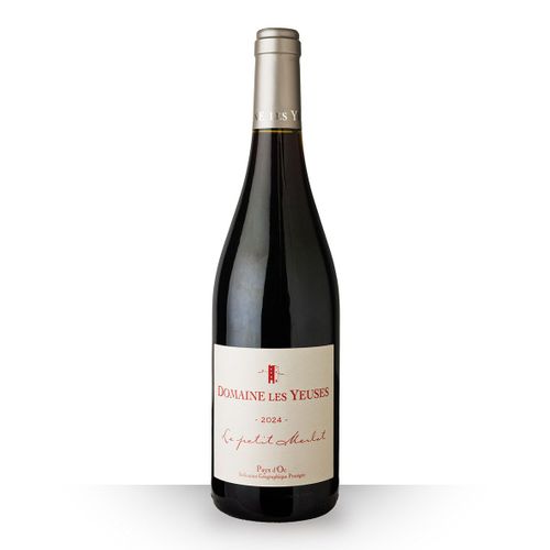 Domaine Les Yeuses Le Petit Merlot Pays D'oc Rouge 2024 - 75cl