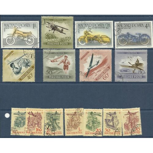 Timbres Oblitérés De Hongrie