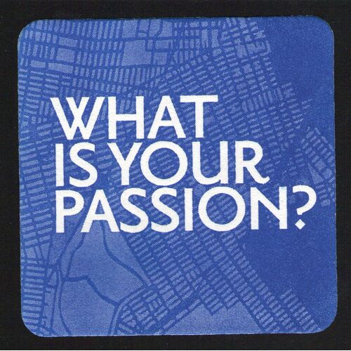 Sb Sous Bock Glass Mount Sous Verre En Carton Léger What Is Your Passion ? Espagne