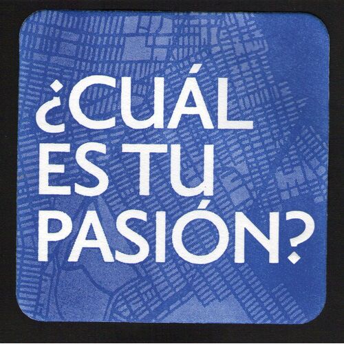 Sb Sous Bock Glass Mount Sous Verre En Carton Léger Cual Est Tu Pasion ? Espagne
