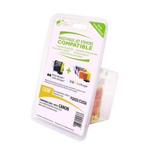 Pack 5 cartouches compatibles Canon PGI525/CLI526