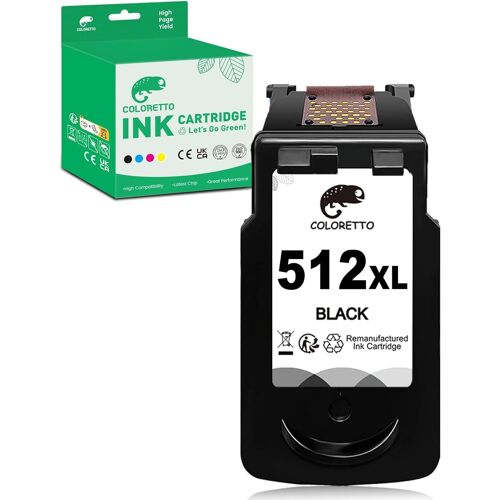 512 XL 510 XL Cartouches Encre Remanufacturées pour Canon 512XL 510 Pixma MP230 MP240 MP250 MP260 MP270 MP280 MX340 MX350 MX360 MX420 iP2700 iP2702 MP480 MP490 MP495 MX320 MX330 Noir