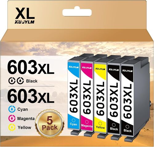 603XL Cartouches d'encre compatibles pour Epson 603 XL