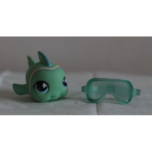Petshop Poisson N°608 + Lunettes De Plongée