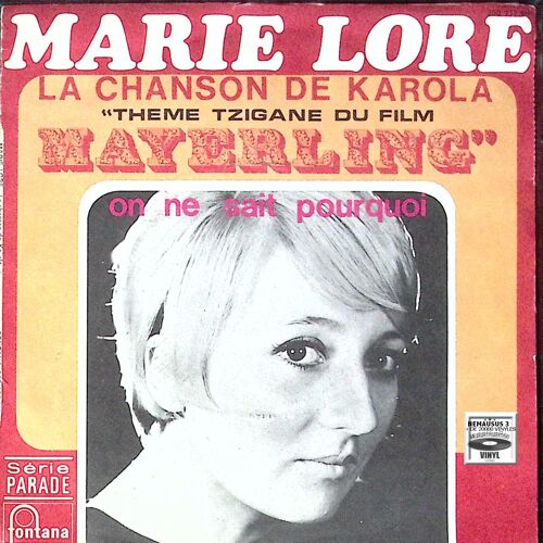 Marie Lore - La Chanson De Karola - "Mayerling" - 1968