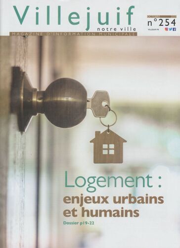 Magazin D'information Municipale Villejuif Notre Ville N° 254 D'octobre 2020