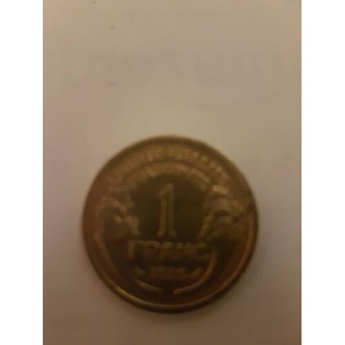 1 Francs 1939 Nettoyer