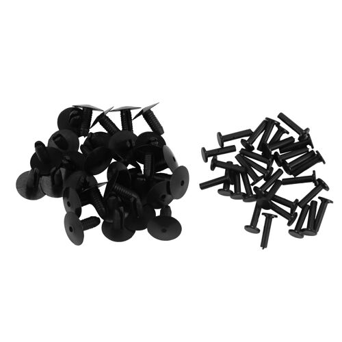 30 Rivets De Montage De Pare-Chocs En Plastique, Clip De Garniture De Carrosserie Pour Bmw E30 E36 E46 E39 E38