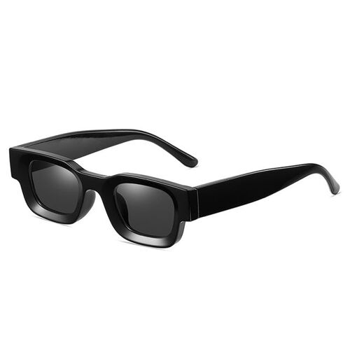 lunettes de soleil polarisées UV400 pour hommes et femmes, petites lunettes carrées, rétro, Punk, tendance, populaire