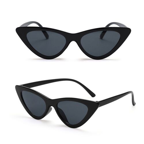 Lunettes de soleil Triangle ?il de chat pour femmes, rétro, polarisées, Streetwear tendance, mode dames, UV400