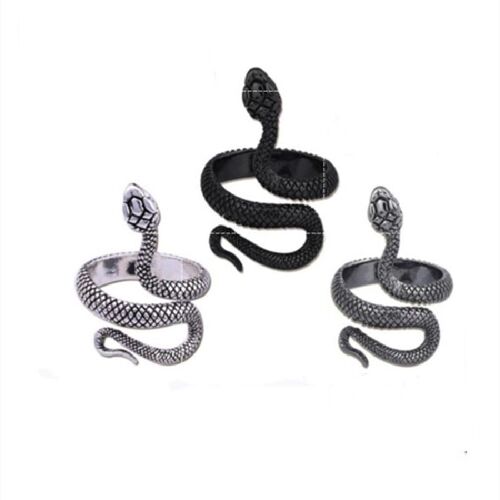 Bague Rétro Exagérée En Forme De Serpent, Bijoux Quotidiens, À La Mode, Personnalité Élégante