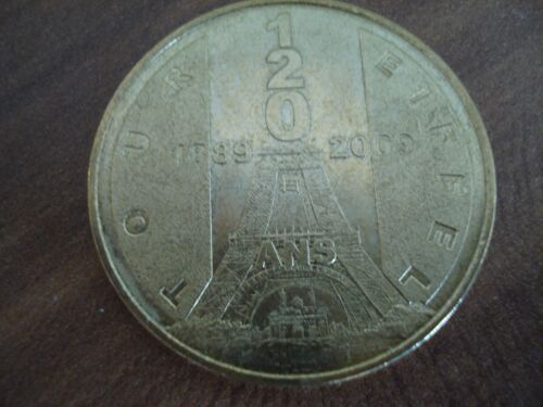 Médaille Anniversaire 120 Ans Tour Eiffel