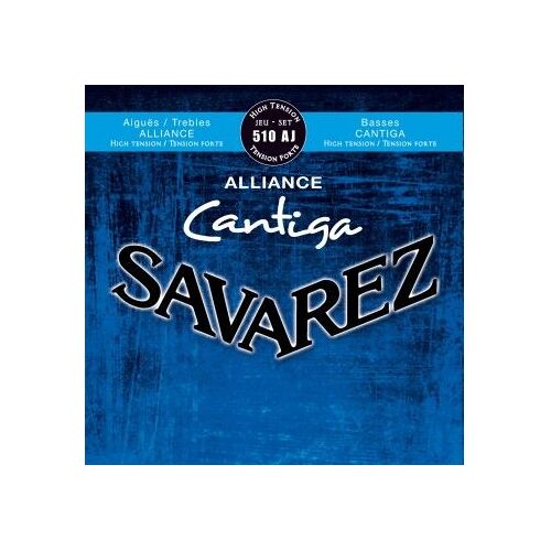 Savarez 510aj Alliance Cantiga Tirant Fort - Jeu De Cordes Guitare Classique