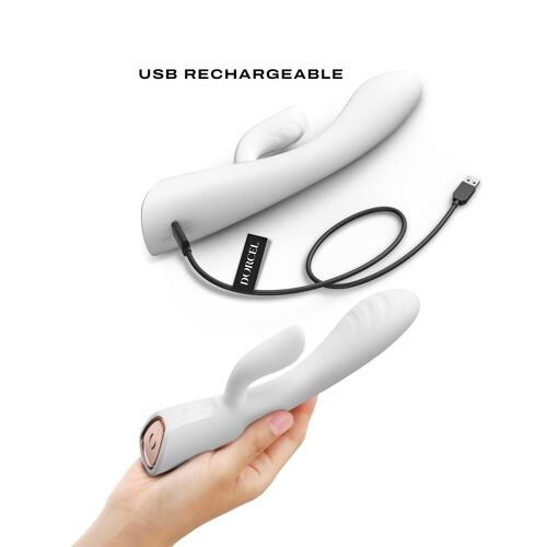 Vibromasseur Flexi Rabbit Blanc Dorcel