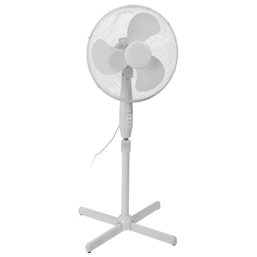 Ventilateur sur pied Excellent Electrics Blanc
