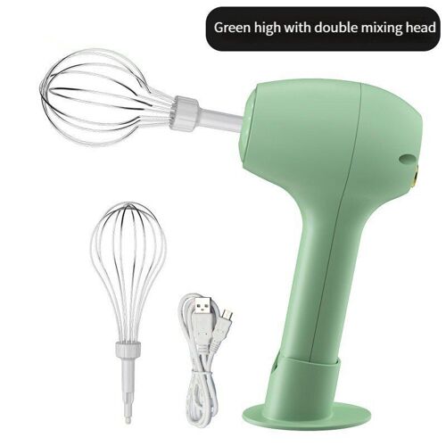 Mélangeur Électrique Portable Sans Fil, 3 Vitesses, Fouet Automatique, Pâte, Batteur D'?Ufs, Cuisson, Gâteau, Crème, Outil De Cuisine