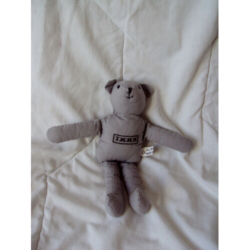 Doudou Ours Gris By Ikks