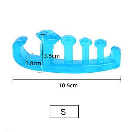 Séparateur D'orteils De Protection, 2 Pièces = 1 Paire, Correcteur D'oignon Approprié, Matériel De Redressement En Gel Souple, Entretoises, Extenseurs, Outil De Soins 