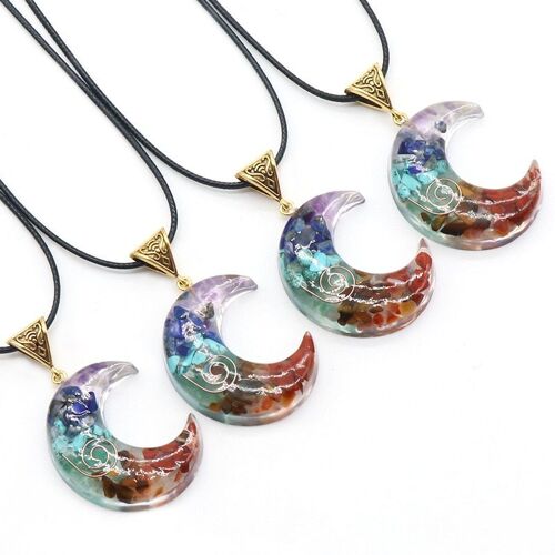 Collier Avec Pendentif De Méditation En 7 Chakras Pour Homme, Bijoux Quotidiens, En Cristal, À La Mode