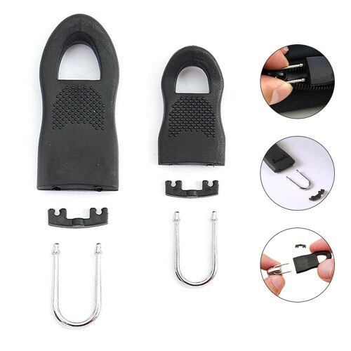 Tirette De Remplacement, 8 Pièces, Sans Outil, Amovible, Pour Bagages, Sac D'école, Fin, Corde, Étiquette, Vêtements, Fermeture Éclair Cassée