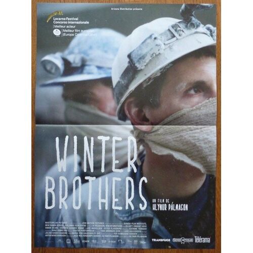 Winter Brothers De Hlynur Palmason Avec Elliott Crosset Hove...- Affichette Originale De Cinéma Format 40 Cm X 60 Cm