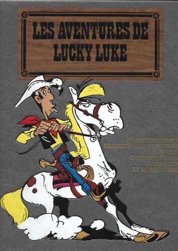 Less Aventures De Lucky Luke - Les Collines Noires - Les Dalton Dans Le Blizzard - Les Dalton Courent Toujours - La Caravane - La Ville Fantome