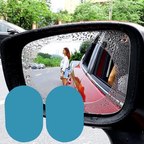 Miroir Imperméable Universel Pour Rétroviseur De Voiture, Film Pour Fenêtre Latérale, Disponible En Rond, Ovale Et Carré, Livraison Directe