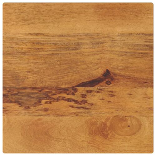 Vidaxl Dessus De Table 40x40x2,5 Cm Carré Bois Massif Manguier