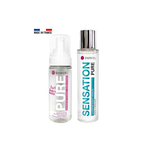 Pack Lubrifiant À Base D'eau Neutre Et Nettoyant Dorcel