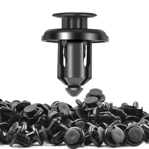 200 Pièces Clips De Pare-Chocs 10mm Push Flare Fastener Pour Et Clips De Retenue De Rivet En Plastique 91503-Sz3-003