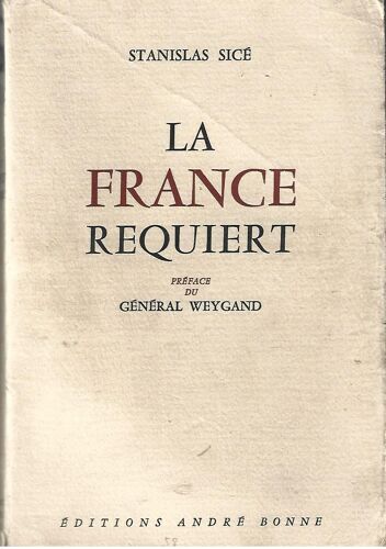 La France Requiert Sicé