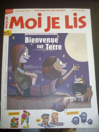 Moi Je Lis  N° 261 : Bienvenue Sur Terre